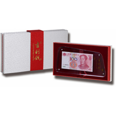 单张100元亚克力水晶