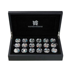 欢庆英国纪念精制银币（18枚套装）